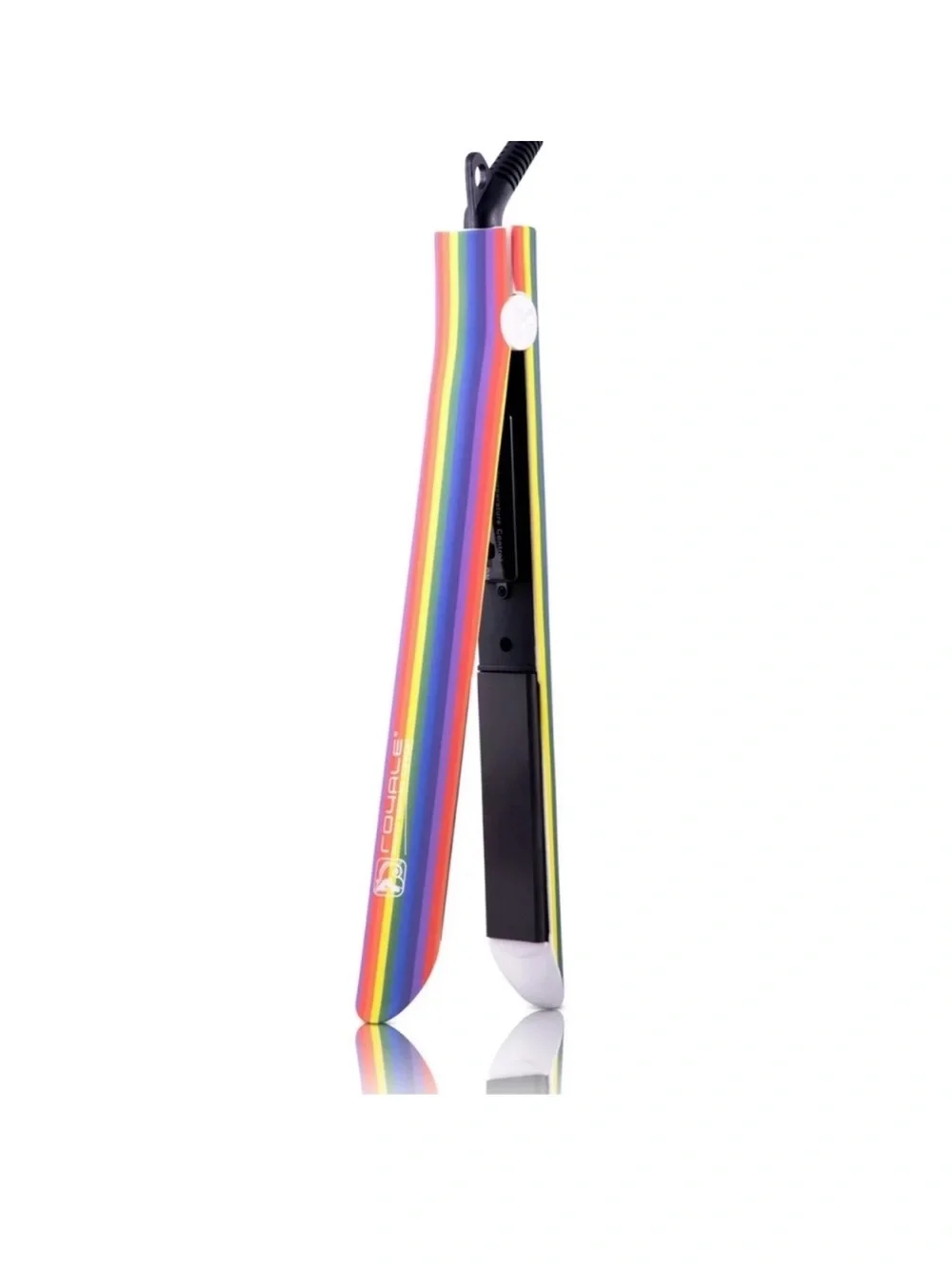 Royale Rainbow Ceramic Flat Iron - Multicolor BNWT